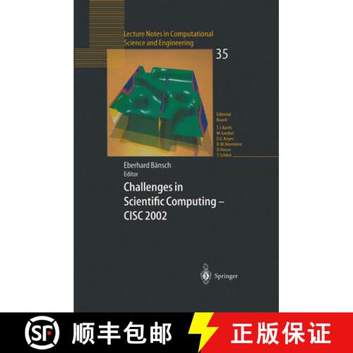 【3-4周达】精装 Challenges in Scientific Computing - Cisc 2002: Proceedings of the Conference Challen... [9783540408871]