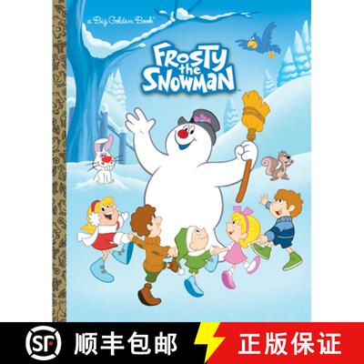 【3-4周达】精装 Frosty the Snowman Big Golden Book (Frosty the Snowman): A Classic Christmas Book for... [9780385388771]