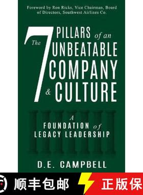 预订 The 7 Pillars of an Unbeatable Company & Culture: A Foundation of Legacy Leadership [9781733996334]