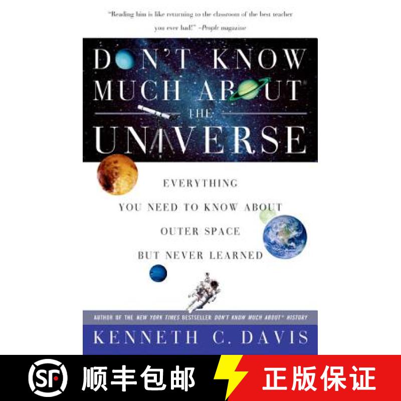 【3-4周达】Don't Know Much About(r) the Universe: Everything You Need to Know about Outer Space But N... [9780060932565]