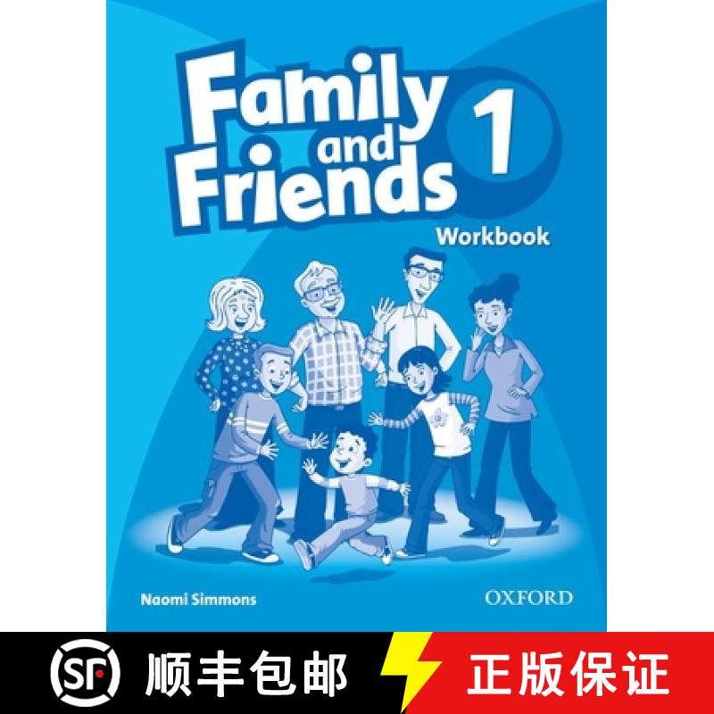 【3-4周达】Family and Friends 1: Workbook: 1 [9780194812016]
