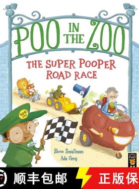 【3-4周达】Poo in the Zoo: The Super Pooper Road Race [9781801046480]