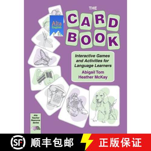 【3-4周达】The Card Book: Interactive Games and Activities for Language Learners [9781882483792]