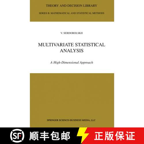 【3-4周达】Multivariate Statistical Analysis : A High-Dimensional Approach [9789048155934]