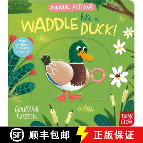【3-4周达】Animal Actions: Waddle Like a Duck [9781805131649]