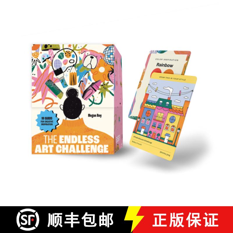【3-4周达】The Endless Art Challenge Card Deck: 90 Creativity Prompt Cards (Overall 25,000 Combinatio... [9781958803790]