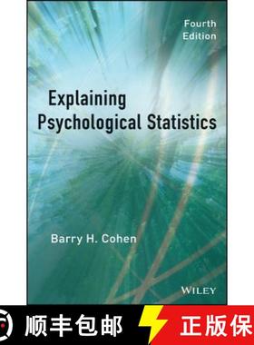预订 Explaining Psychological Statistics, Fourth Edition [Wiley心理学] [9781118436608]