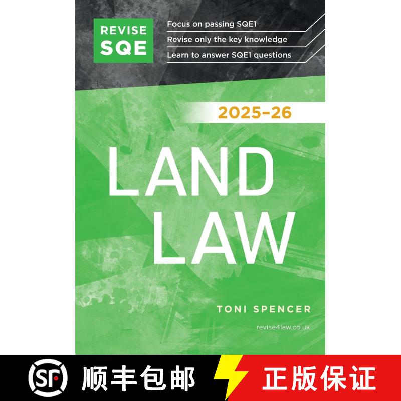 【2-3周达】Revise SQE Land Law 2025/26: SQE1 Revision Guide [9781917183413]