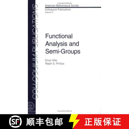 【3-4周达】Functional Analysis and Semi-Groups [9780821810316]