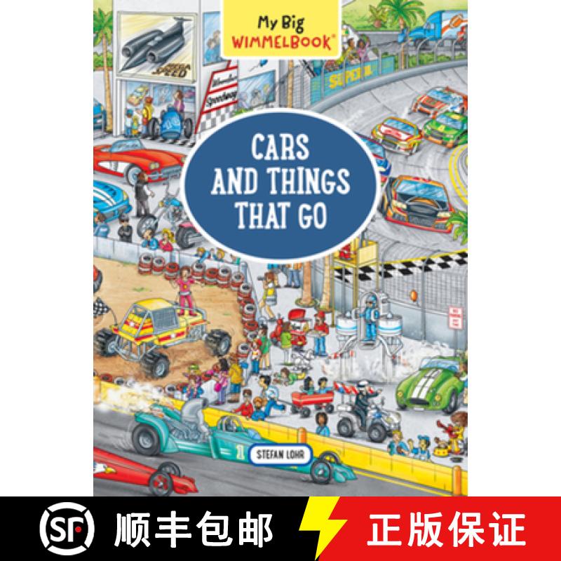 My Big Wimmelbook(r) - Cars and Things That Go: A Look-And-Find Book (Kids Tell the Story) [9781615194988]