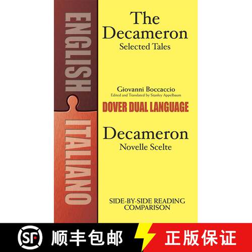 预订 Decameron Selected Tales / Decameron Novelle Scelte: A Dual-Language Book [9780486414324]