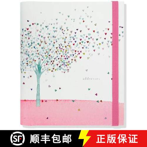 【3-4周达】Lg Addr Bk Tree of Hearts [9781441329059]
