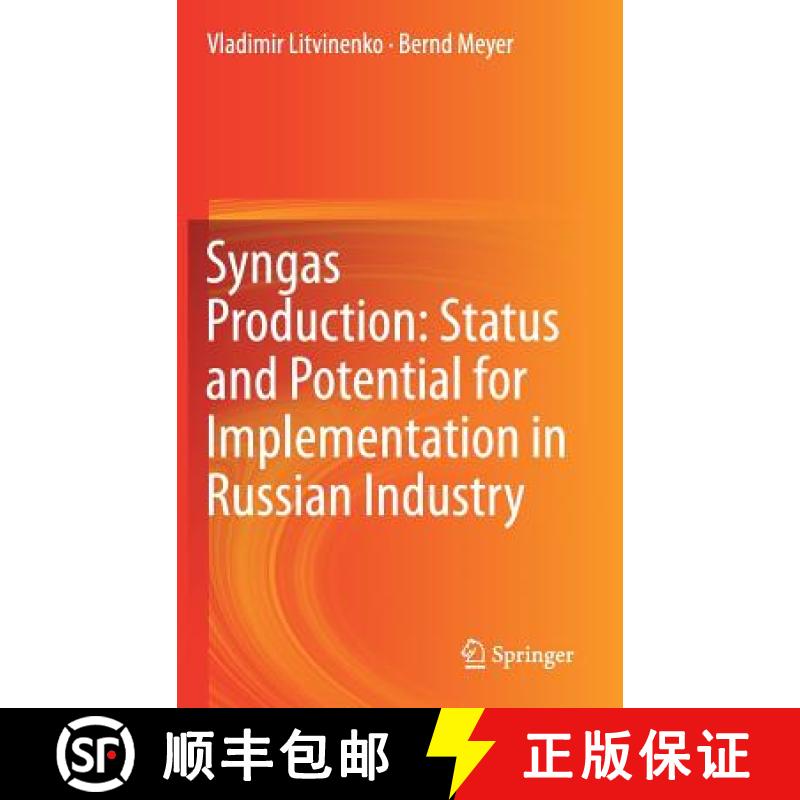 【3-4周达】Syngas Production: Status and Potential for Implementation in Russian Industry [9783319709628]