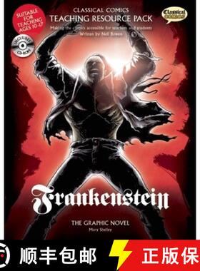 【3-4周达】Classical Comics Study Guide: Frankenstein: Making the Classics Accessible for Teachers an... [9781907127779]
