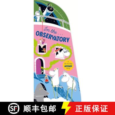 In the Observatory Moomin Shaped Board Book: A Lift-the-Flap Moomin Story [9781035042654]