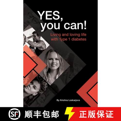 【3-4周达】精装 Yes, you can!: Living and loving life with Type 1 diabetes [9781838382896]