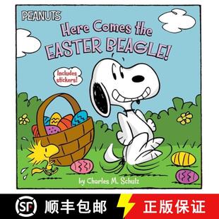 Stickers the With Sheet Beagle Comes Easter 9781534410169 预订 Here