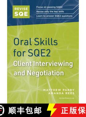 【3-4周达】Revise SQE Oral Skills for SQE2: Client Interviewing and Negotiation: Legal Skills for SQE2 [9781917183079]