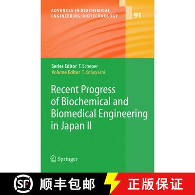 【3-4周达】精装 Recent Progress of Biochemical and Biomedical Engineering in Japan II [9783540204190]