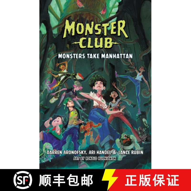 【3-4周达】Monster Club: Monsters Take Manhattan [9780063136694]