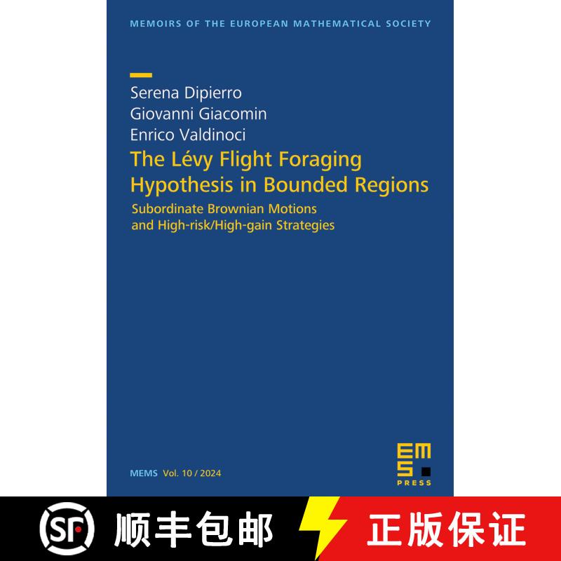 预订 The Lévy Flight Foraging Hypothesis in Bounded Regions: Subordinate Brownian Motions and High-r... [9783985470686]