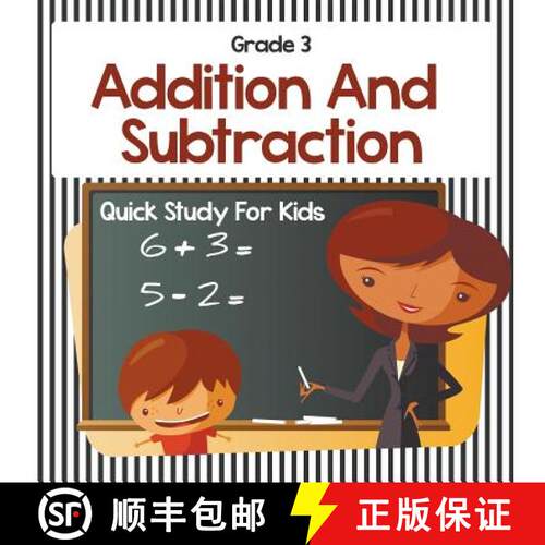 【3-4周达】Grade 3 Addition And Subtraction: Quick Study For Kids (Math Books) [9781682123119]