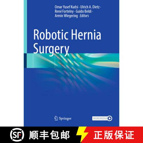 【3-4周达】精装 Robotic Hernia Surgery [9783662716298]