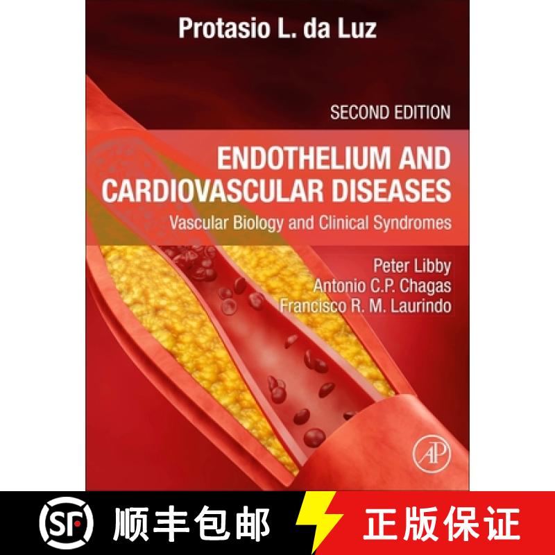 【3-4周达】Endothelium and Cardiovascular Diseases: Vascular Biology and Clinical Syndromes [9780443240362] - 实物图