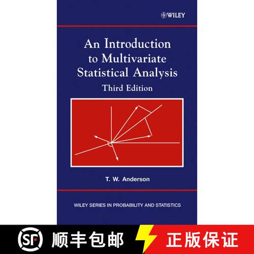 【3-4周达】An Introduction To Multivariate Statistical Analysis, Third Edition [Wiley统计学] [9780471360919]