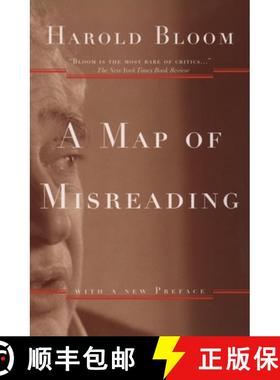 【3-4周达】A Map of Misreading: with a New Preface [9780195162219]