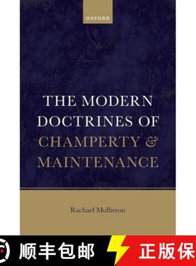 【3-4周达】The Modern Doctrines of Champerty and Maintenance [9780192898739]