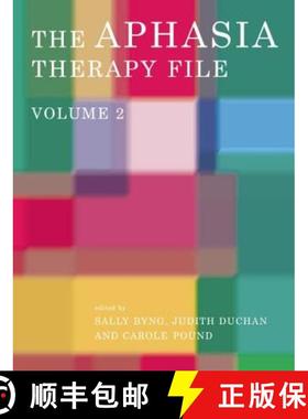 【3-4周达】The Aphasia Therapy File: Volume 2 [9781138006058]