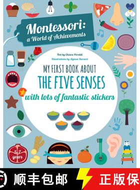 【3-4周达】My First Book about the Five Senses : Montessori Activity Book [9788854418592]