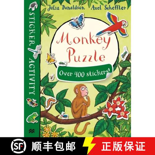 预订 Monkey Puzzle Sticker Book [9781509812561]