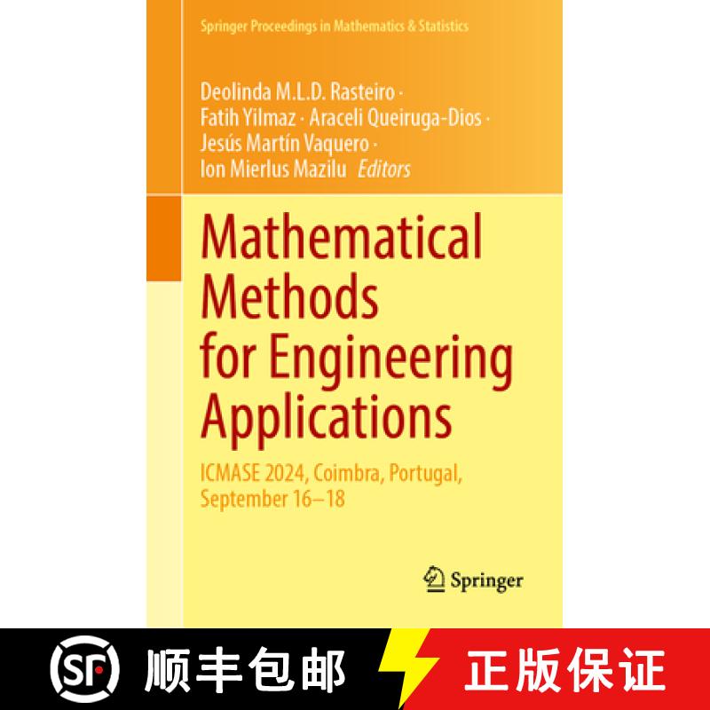 【3-4周达】Mathematical Methods for Engineering Applications : ICMASE 2024, Coimbra, Portugal, Septem... [9783031841507]