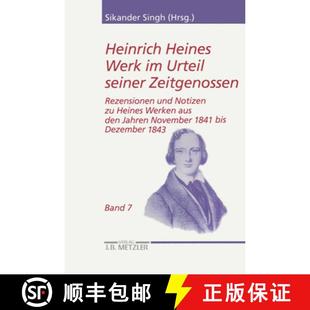 Notizen 4周达 Werk Heines Urteil Und Rezensionen Heinrich Zeitgenossen Seiner 9783476019226 Werk...