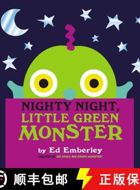 【3-4周达】Nighty Night, Little Green Monster [9780316210416]