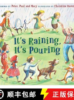 【3-4周达】It's Raining, It's Pouring [With CD (Audio)] [9781936140770]