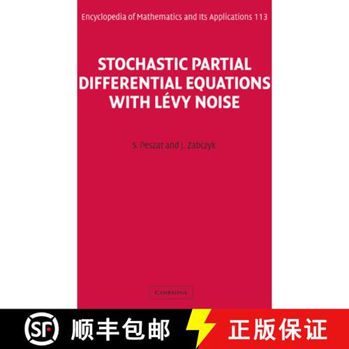 预订 精装 Stochastic Partial Differential Equations with Levy Noise: An Evolution Equation Approach -... [9780521879897]