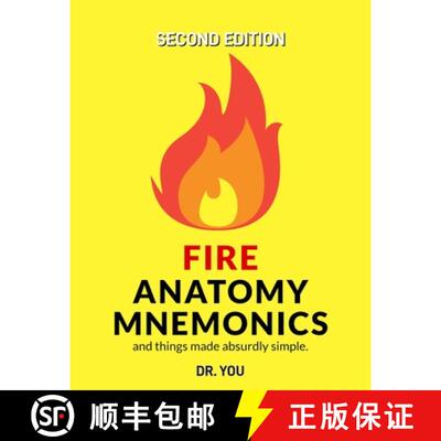 【3-4周达】Fire Anatomy Mnemonics (and things made absurdly simple) [9781777515232]