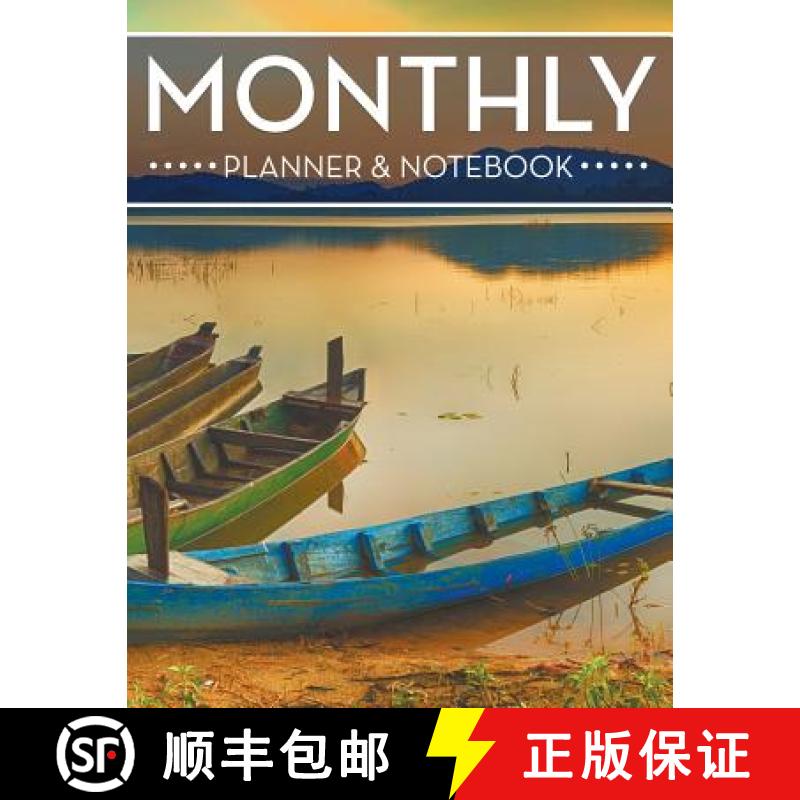 【3-4周达】Monthly Planner & Notebook [9781681452296]