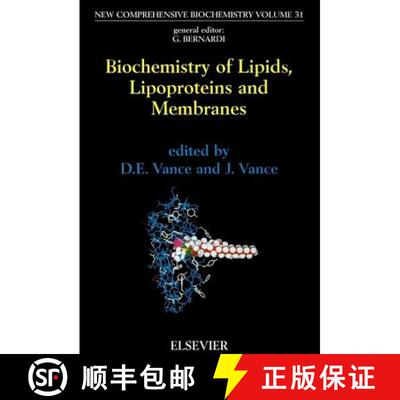 【3-4周达】精装 Biochemistry of Lipids, Lipoproteins and Membranes: Volume 31 [9780444823595]
