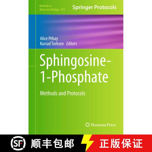 【3-4周达】精装 Sphingosine-1-Phosphate : Methods and Protocols [9781617797996]