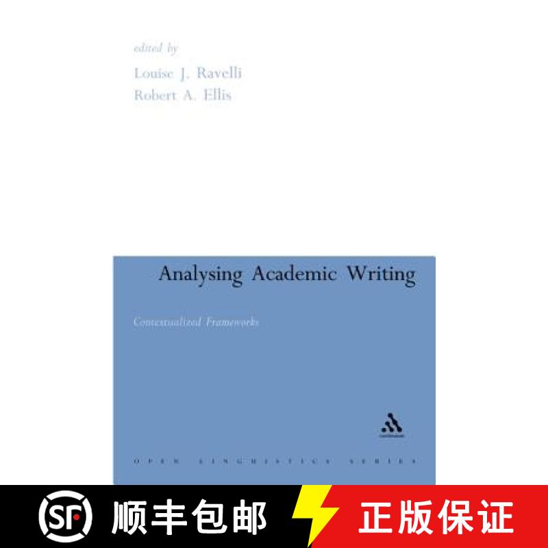 【3-4周达】Analysing Academic Writing: Contextualized Frameworks [9780826488022]