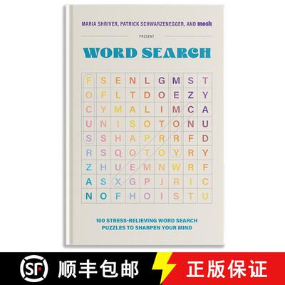 【3-4周达】100 Stress-Relieving Word Search Puzzles to Sharpen Your Mind: Presented by Maria Shriver,... [9781963183313]