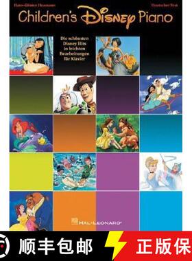 【3-4周达】Children's Disney Piano: Arranged by Hans-Gunter Heumann - German Edition [9780634060175]