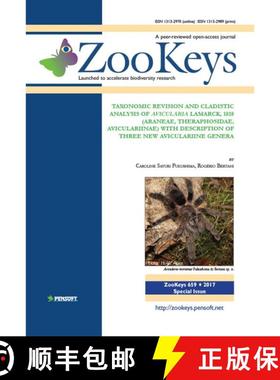 预订 ZooKeys 659: Taxonomic Revision and Cladistic Analysis of Avicularia Lamarck, 1818 (Araneae, The... [9789546428530]