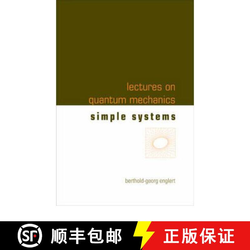 【3-4周达】Lectures On Quantum Mechanics - Volume 2: Simple Systems: - Lectures On Quantum Mechanics ... [9789812569738]