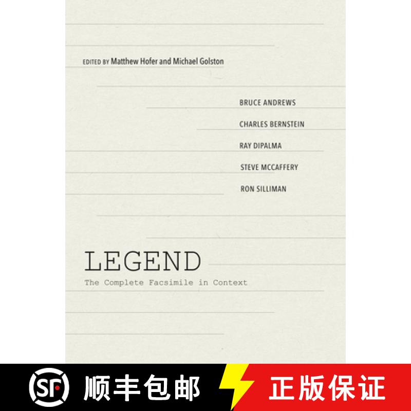 【3-4周达】Legend: The Complete Facsimile in Context [9780826361479]