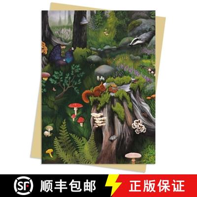 【3-4周达】Anna Stead: Deep in the Forest Greeting Card Pack: Pack of 6 [9781835625385]